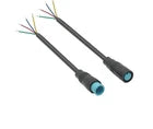 M8 2 3 4 5 6 Pin Julet Electric Ebike Plug Connector Wiring Line Scooter Brake Cable Signal Sensor