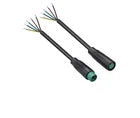 M8 2 3 4 5 6 Pin Julet Electric Ebike Plug Connector Wiring Line Scooter Brake Cable Signal Sensor