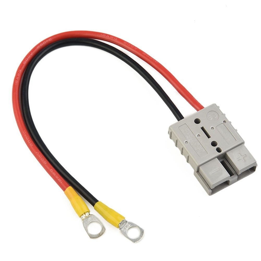 50a Anderson Plug 8AWG Silicone Cable Battery Charging with 8 mm Ring Terminals ebike solution
