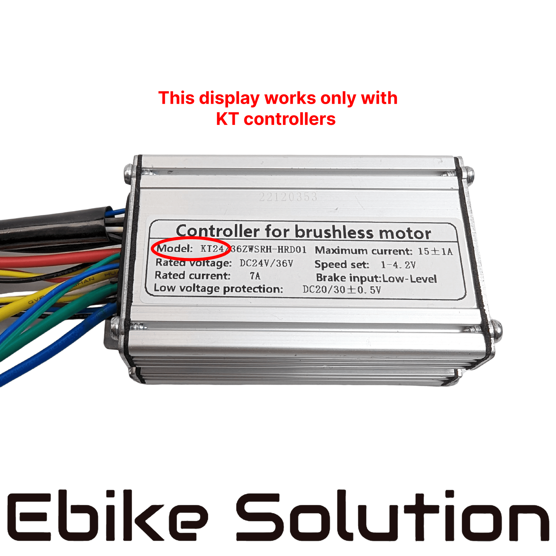 Electric Bicycle KT-LED880 36V 48V Ebike Control Panel Display Electric Bike ebikesolution