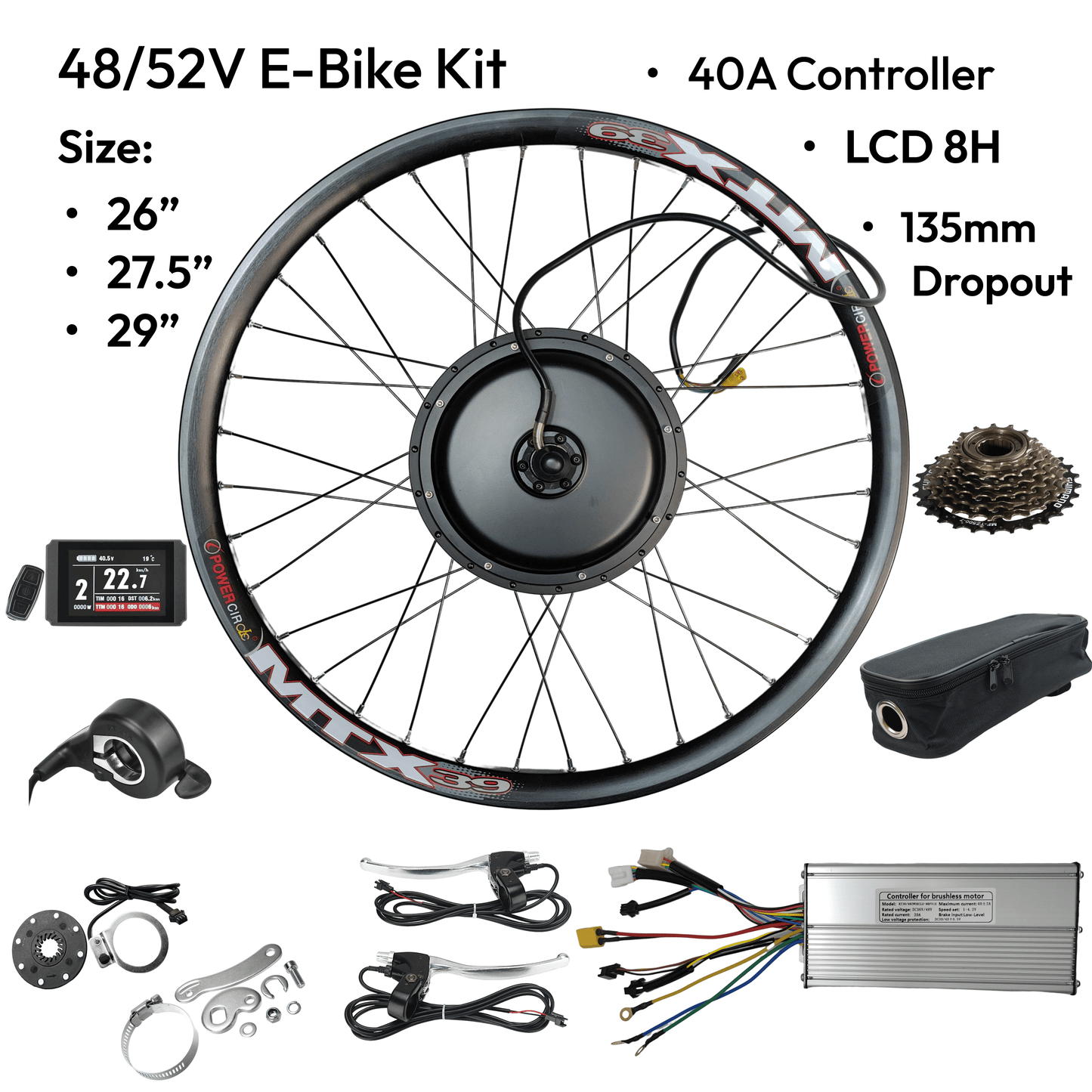 2000w shop ebike kit