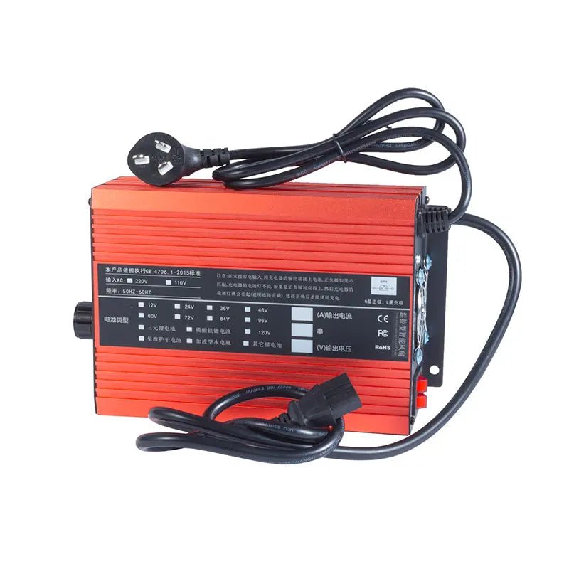 20S - 72V (84V) 12amp Lithium Battery Charger for Scooter, Ebike, Moped, UK Plug ebikesolution