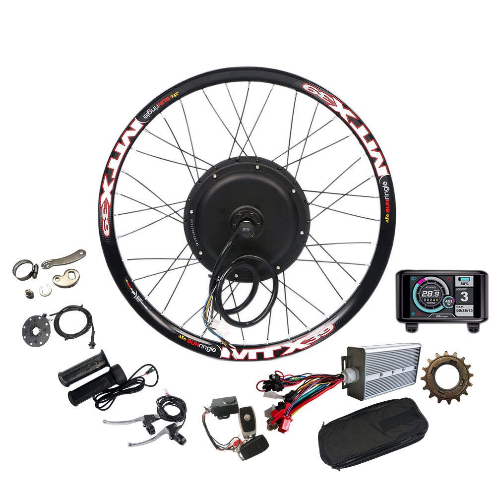 Ebike Kit 3000w 72v 80a Controller Rear Wheel Drive Enduro Stealth Bomber Uk ebikesolution