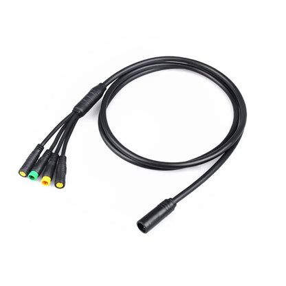 Bafang Wiring for 1T4 Cable Harness mid-Drive Motor Kits Higo BBS01 BBS02 BBSHD ebikesolution