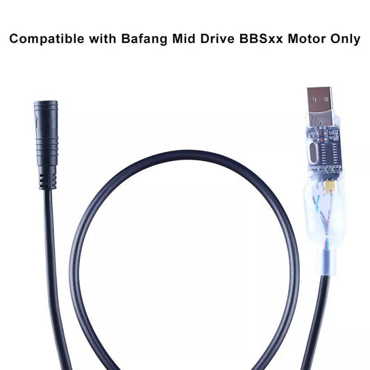 Ebike Usb Programming Cable For 8Fun / Bafang BBS01 BBS02 BBSHD Mid Drive Motor ebikesolution