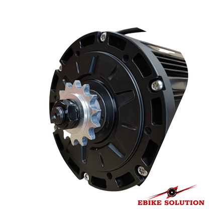 QSMOTOR 138 4000W Air Cooled Mid Drive Motor With Spline Shaft uk stock ebikesolution