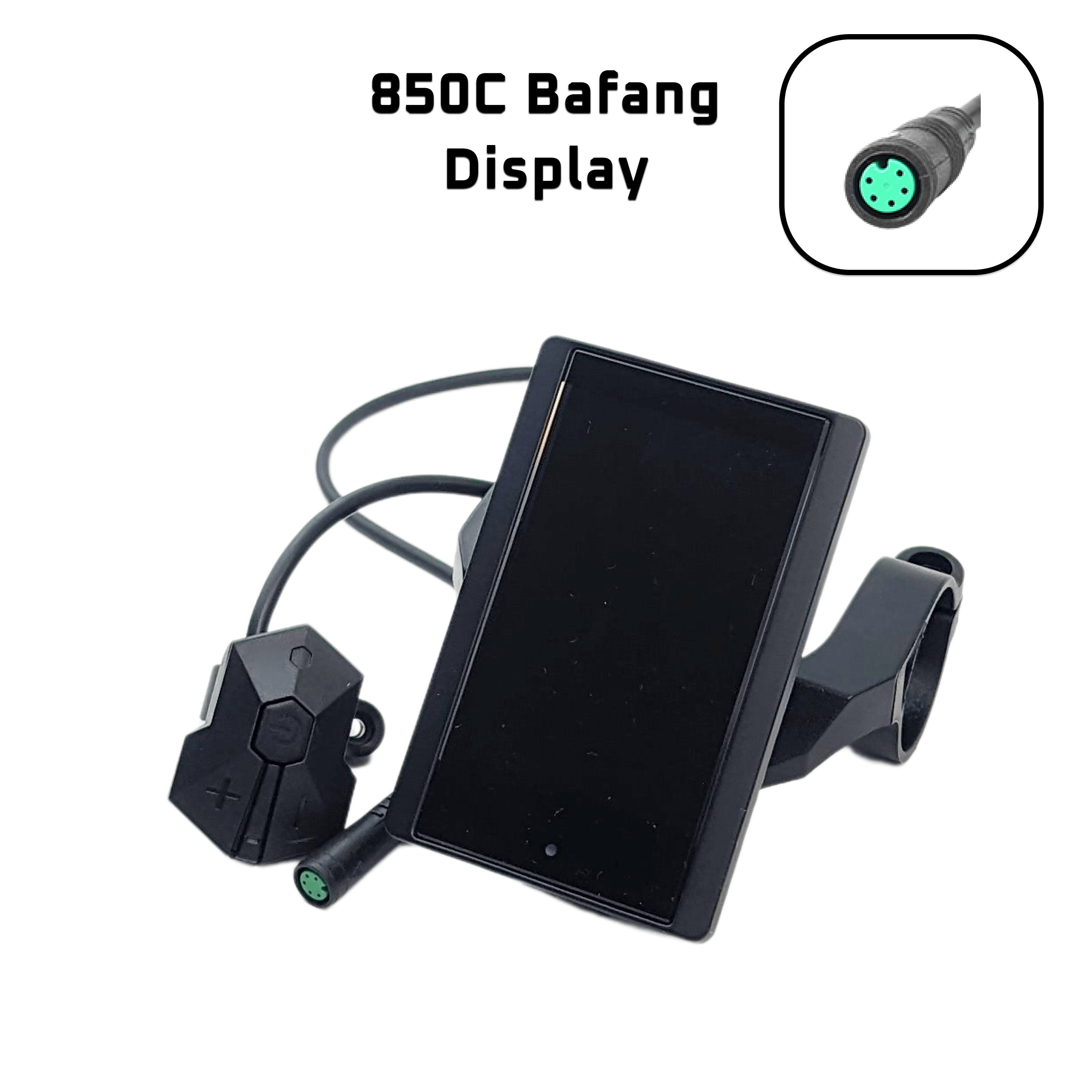 BAFANG MidDrive Motor Display 850C - Smart Power Display Mit USB
