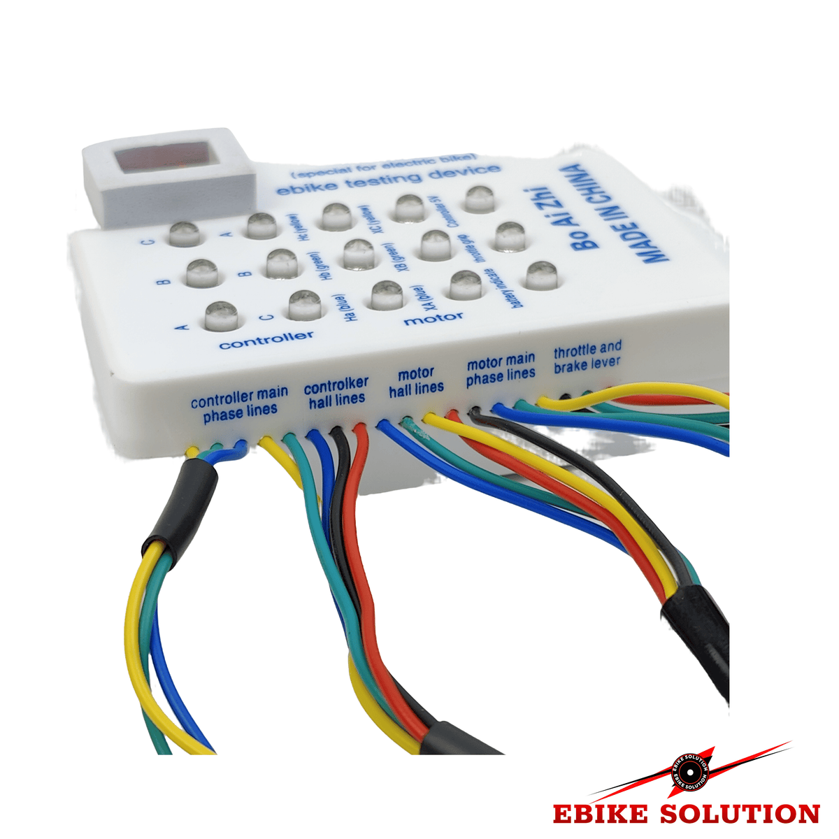 Testeur De Contrôleur Moteur Sans Balais 24V-72V - Module Diagnostic Haute Performance Pour E-Bike Et Scooter