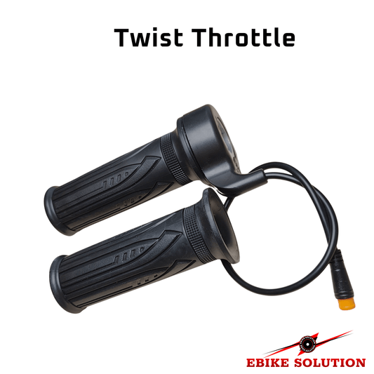 Electric Bike Twist Throttle Full Grip Ebike Waterproof Right Hand ebikesolution