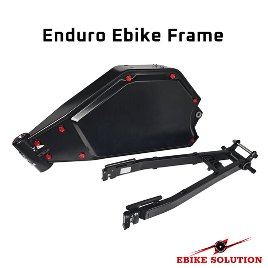Full Suspension Enduro Ebike Frame Electric Mountain Bike uk stock ebikesolution