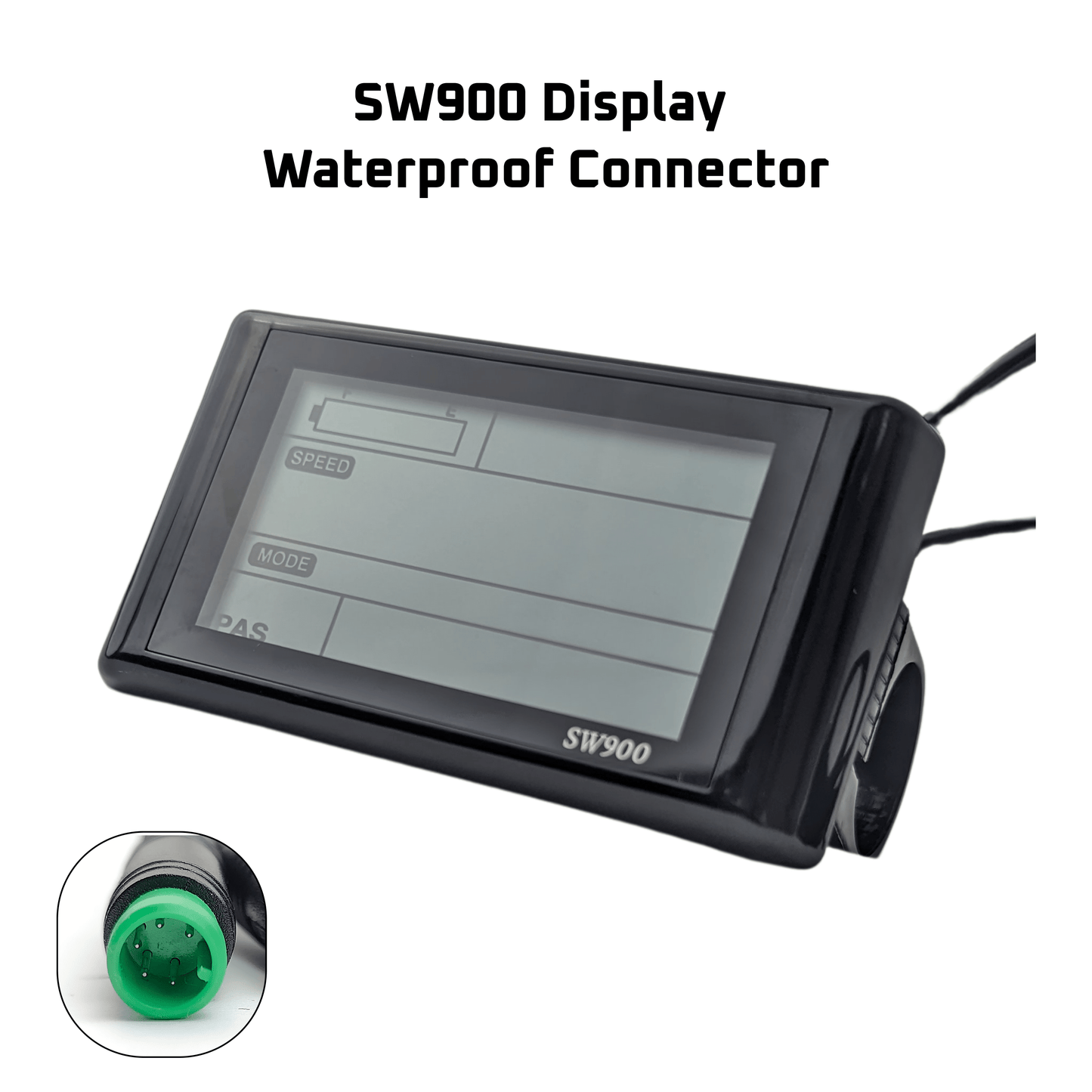 SW900 LCD Display Meter Control Panel 24-72V E-Bike Electric Bicycle Scooter uk stock ebikesolution