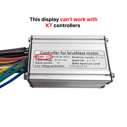 KT-LCD5 LCD Display Meter Control Panel 24/36/48V For E-Bike Electric Bicycle ebikesolution uk stock