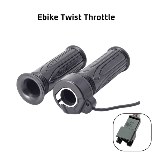 Electric Bike Twist Throttle Full Grip Ebike Right Hand  ebikesolution uk stock