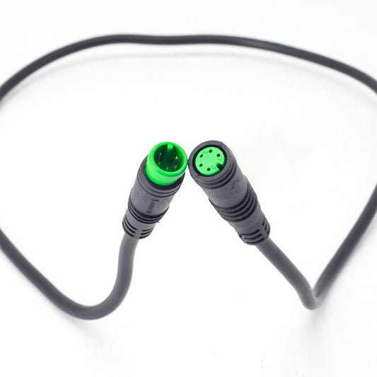 5 Pin Male To Female Ebike Cable Green Connector For Electric Bike  Display ebikesolution uk stock