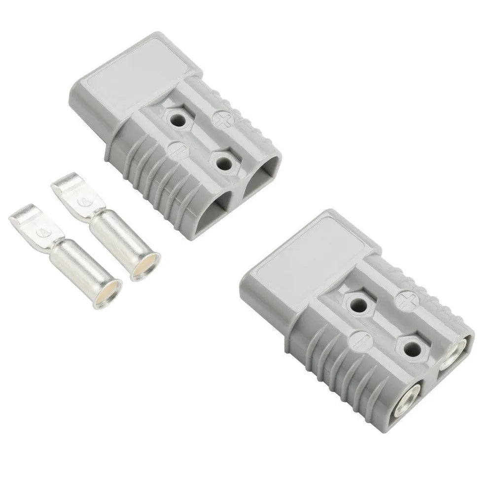 Anderson Style Plug Connectors 50A 600V 6-12AWG AC/DC Battery Power Tool ebike solution uk stock