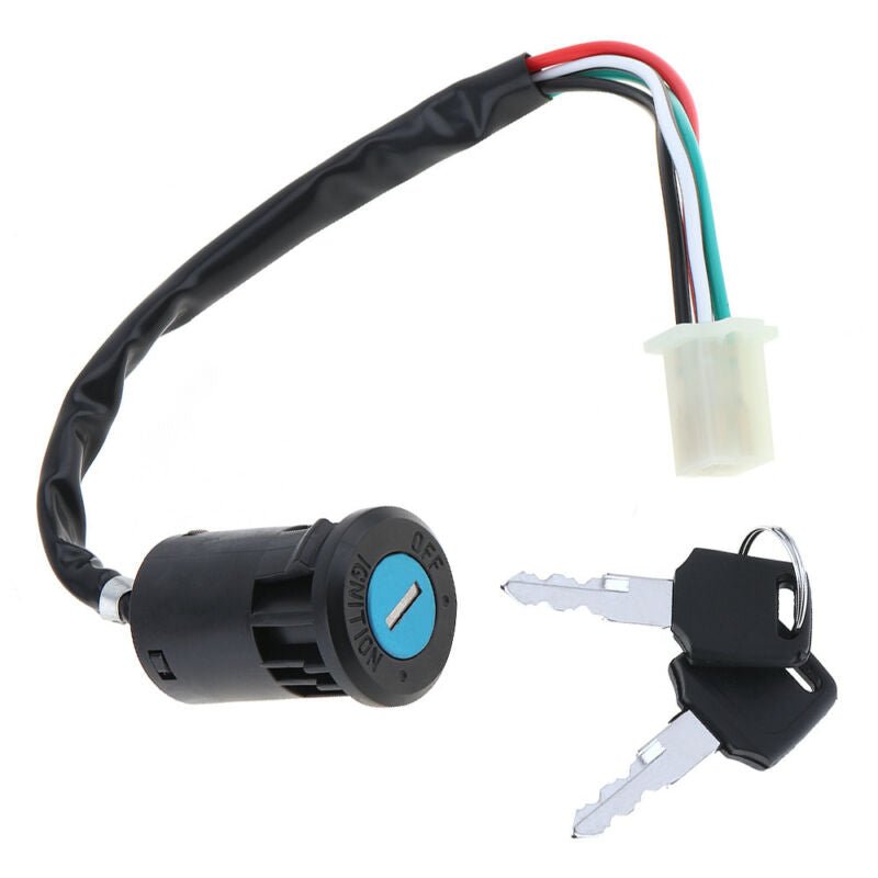 Ignition Keys Start Switch Waterproof Door Lock Key for Ebike ATV Go Kart ebikesolution