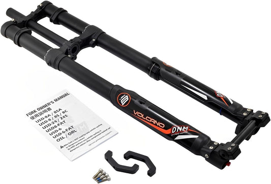 DNM USD-8S Suspension Fork Downhill DH MTB Air 1-1/8" 203mm 20mm Axle 26" 27.5" ebikesolution uk stock