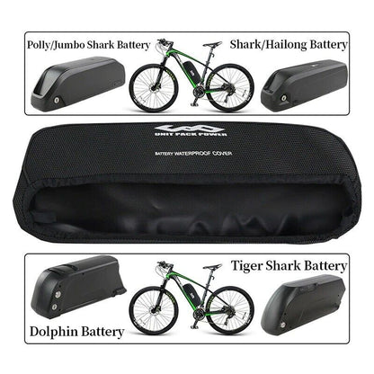 Frame Battery Bag Hailong Battery Protected Cover for EBike Waterproof Dustproof ebikesolution